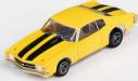 HO Slot Car 1971 Chevelle 454 Yellow