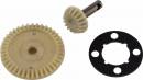 FT Ring and Pinion Gear Set Molded RC10B74.2