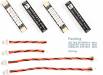 4 LED and Cable set for Matek 2812LED Controller
