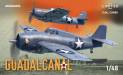 1/48 Guadalcanal F4F4 Wildcat Early/Late US Fighter Dual Combo (L