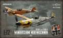 1/72 WWII Bf109F2/F4 German Fighter Dual Combo (Ltd Edition Plast