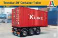 1/24 20 Foot Container Trailer