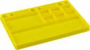 Dirt Racing Parts Tray (Rubber Material) Yellow