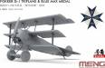 1/24 Fokker Dr.I Triplane & Blue Max Medal Limited Edition