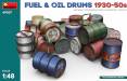 1/48 Fuel & Oil Drums 1930-50s