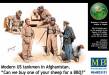1/35 Modern US Tankmen Afghanistan (5 w/Sheep)