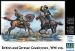 1/35 WWI British & German Fighting Cavalrymen (2 Mtd)