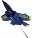 Jet Blue Angel Kite