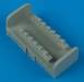 1/72 Bf109K Exhaust for HLR (D)