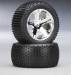 Chrome Wheel Rear w/Alias Tire (2)