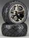 Front Anaconda Tires & All Star Wheels (2)