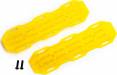 Traction Boards Yellow/Mounting Hardware
